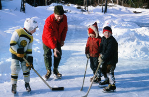 Unconventional 3 way faceoff 1966